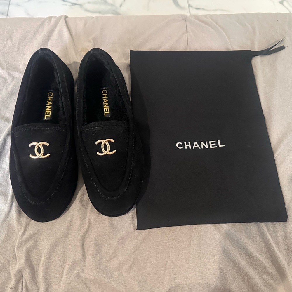 Chanel loafers flats